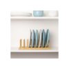 Estante para platos de madera de bambú soporte para_5