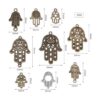 Hamsa Hand Charms 120gAbout 51 Pieces Hand of Fatima