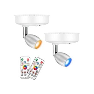 Foco inalámbrico RGB luz de disco LED luces de acento a_1
