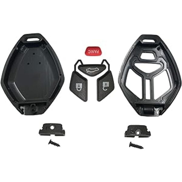 Horande Replacement Key Fob Cover Case fits for Mitsubishi_3