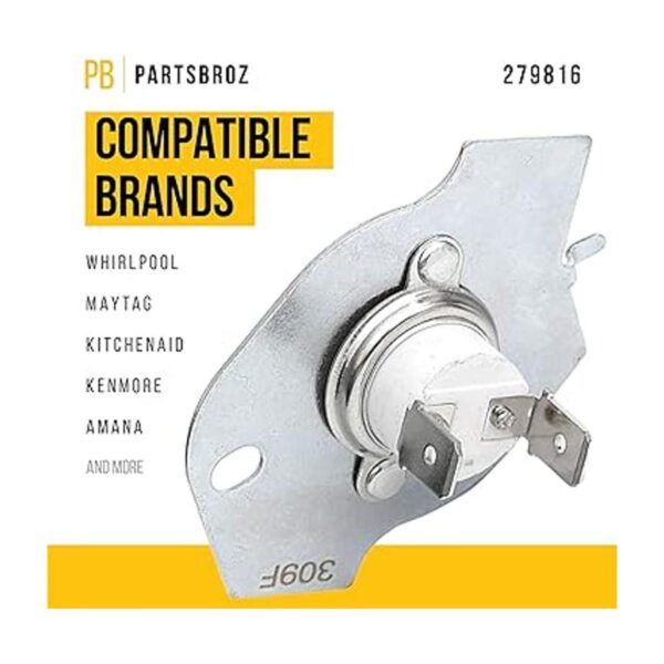 PartsBroz 279816 Kit de corte térmico para secadores de_2