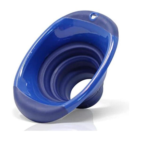 Embudo de conservas de cocina embudo de silicona plegable_1