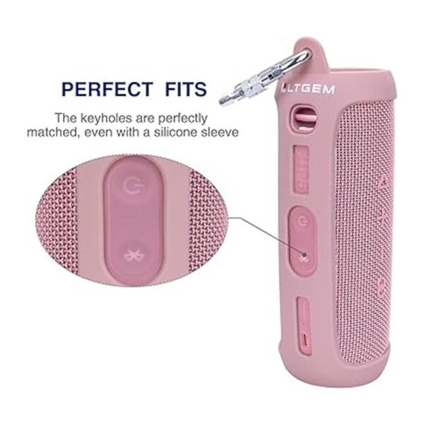 LTGEM Funda de viaje de silicona para JBL FLIP 5_3