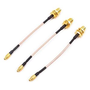 FPVKing MMCX a SMA hembra de baja pérdida FPV Antena_1