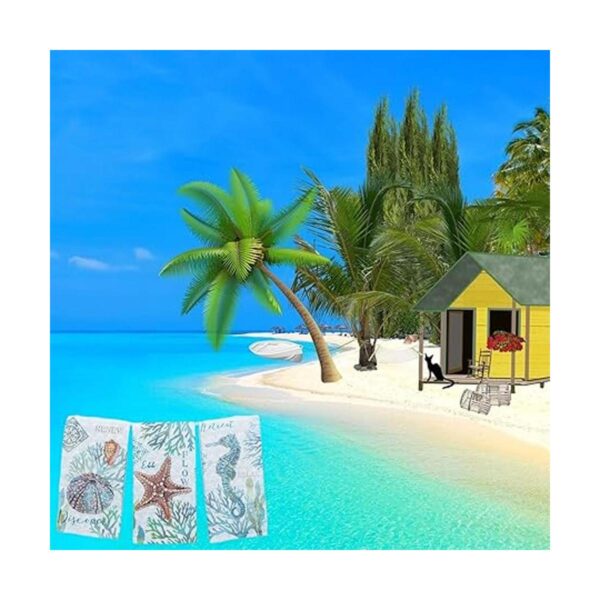 Kay Dee Designs Beachcomber Juego de 3 toallas de cocina_4