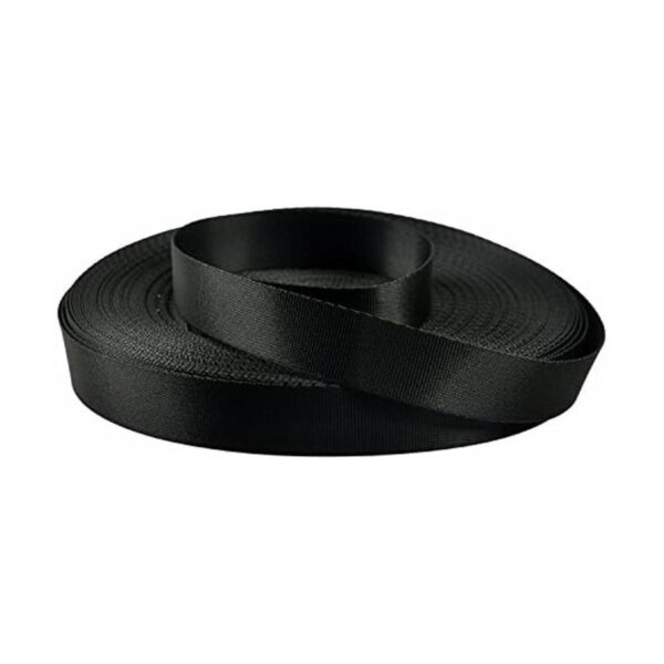 Correa plana de nailon 1 rollo de 10 yardas y 1 pulgada de