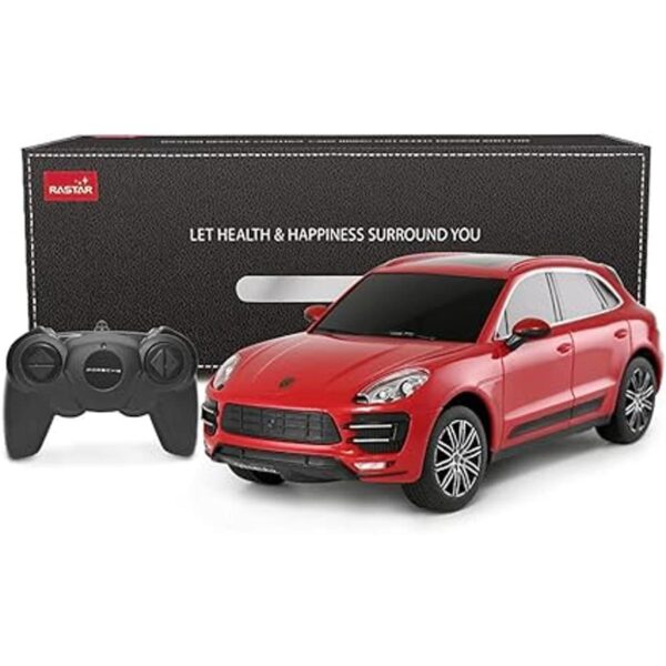 RASTAR 124 Porsche Macan Turbo RC Auto de juguete a