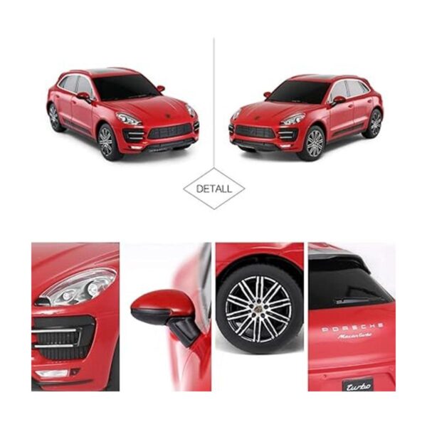 RASTAR 124 Porsche Macan Turbo RC Auto de juguete a