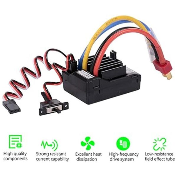 GoolRC AXD60A 60A controlador de velocidad electrónico ESC
