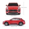RASTAR 124 Porsche Macan Turbo RC Auto de juguete a