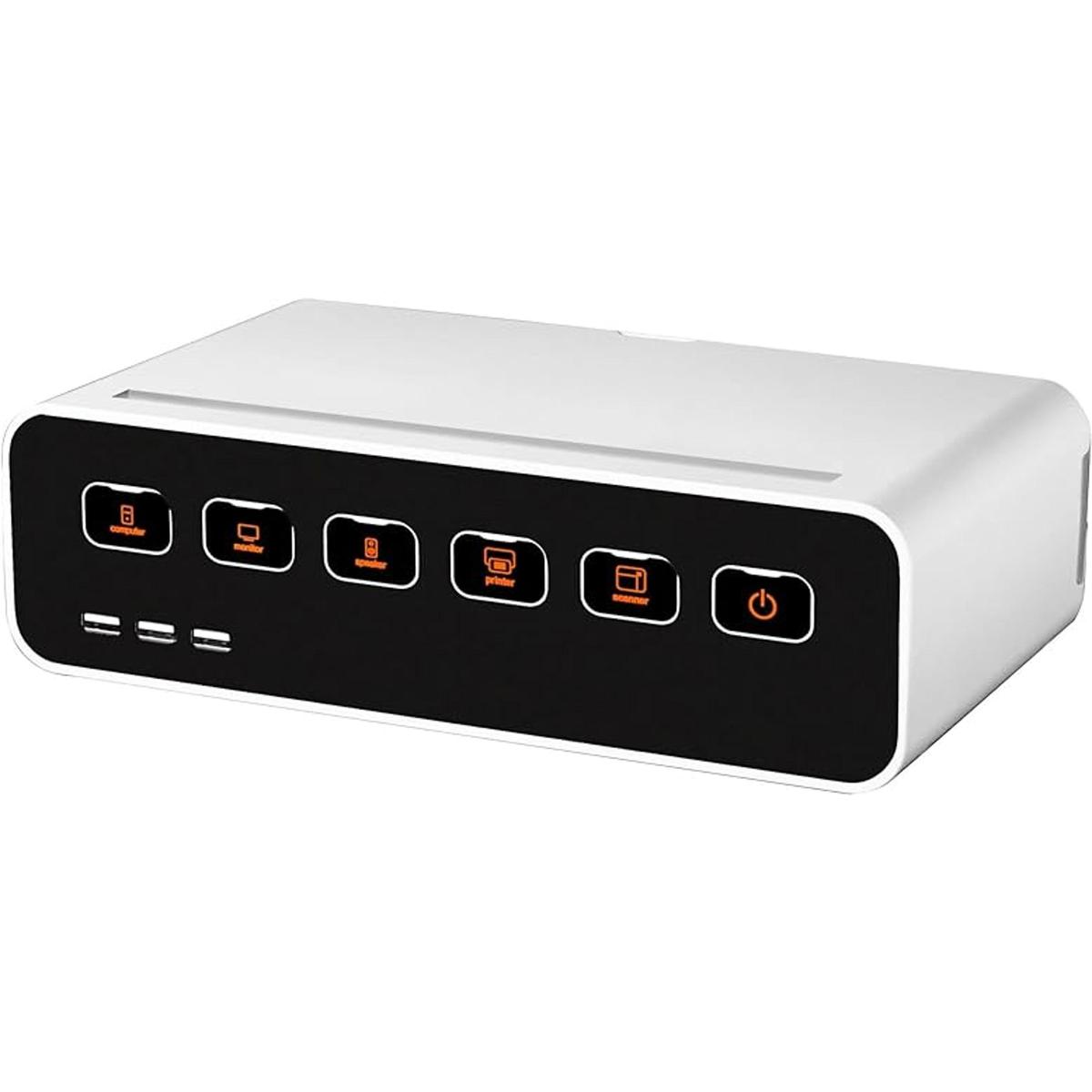 Kantek PowerCentral Cable ManagementPower HubSurge