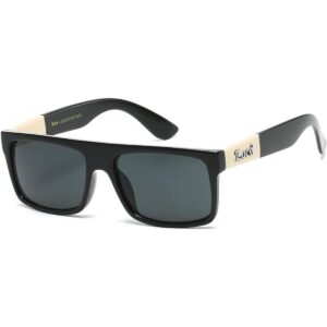 Locs 91075 Gafas de sol negras Auténtico Gangster_1