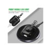 Funda de piel para Airpods con llavero funda protectora_3