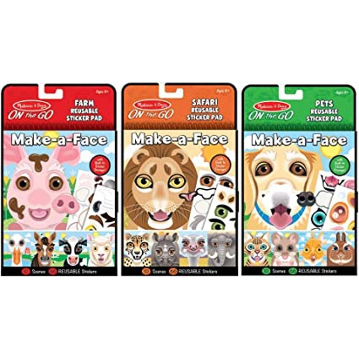 Melissa Doug MakeaFace Paquete de 3 almohadillas
