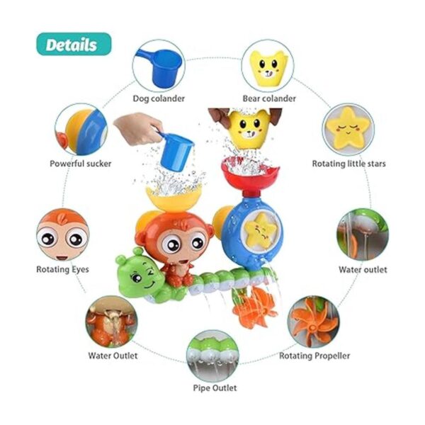 Juguetes de baño para niños pequeños de 1 a 3 años 1 2_5