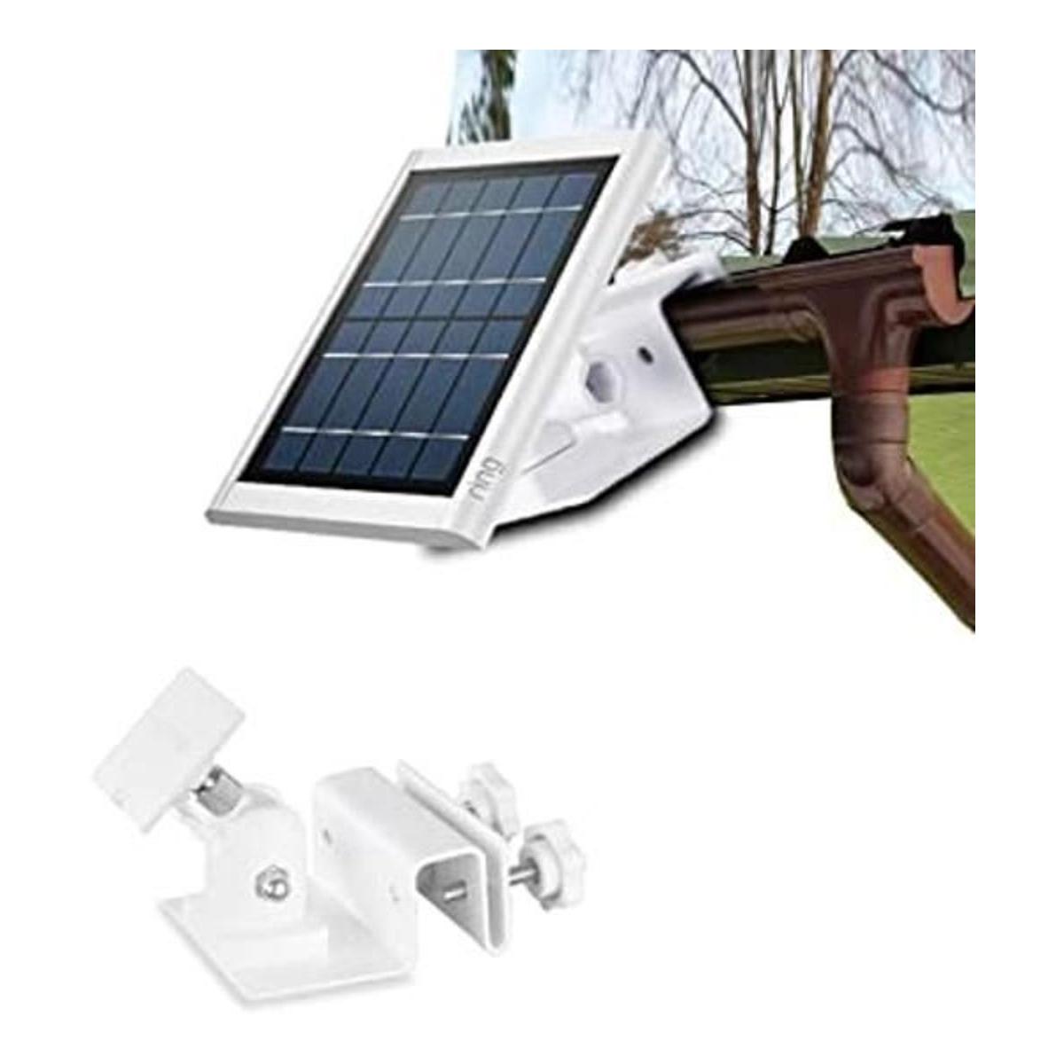 HOLACA Weatherproof Gutter Mount for Ring Solar Panel Wall