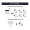 LoraTap Adaptador de enchufe de bombilla LED WiFi_4