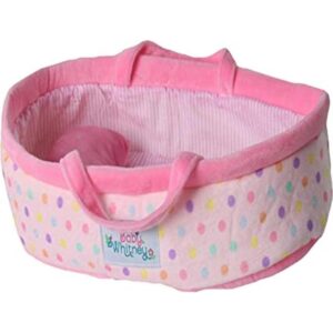 Pastel Polka Dot Baby Doll Bed 15 Baby Doll Bassinets_1
