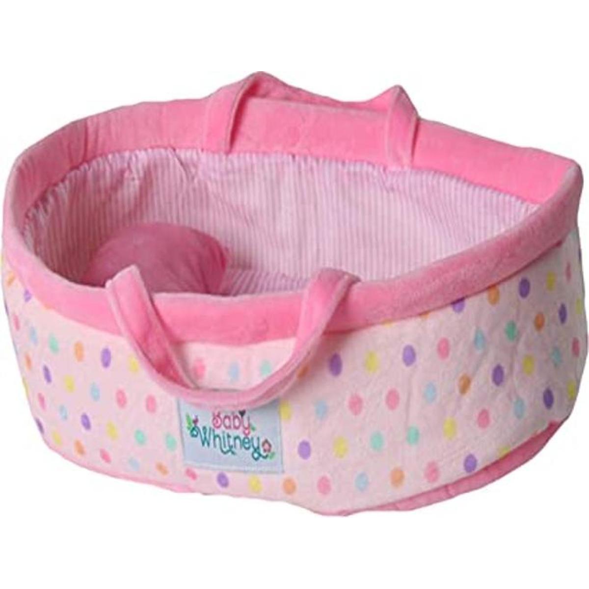 Pastel Polka Dot Baby Doll Bed 15 Baby Doll Bassinets