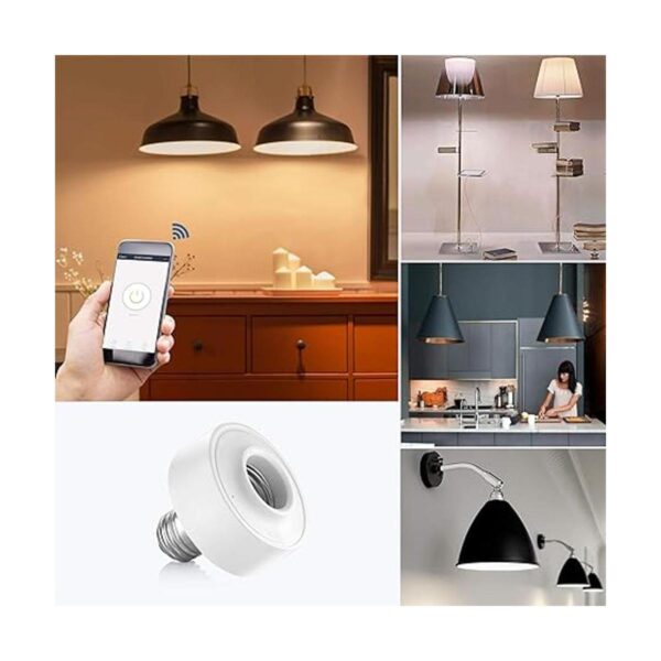 LoraTap Adaptador de enchufe de bombilla LED WiFi_5
