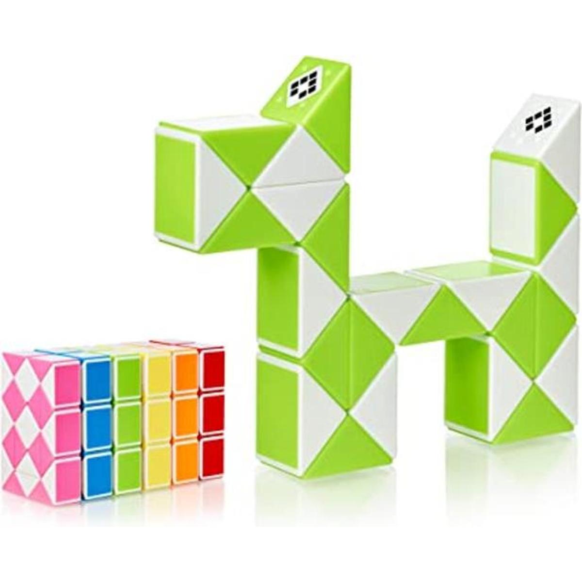 CUBIDI Magic Snake 24 bloques grandes cubo de serpiente