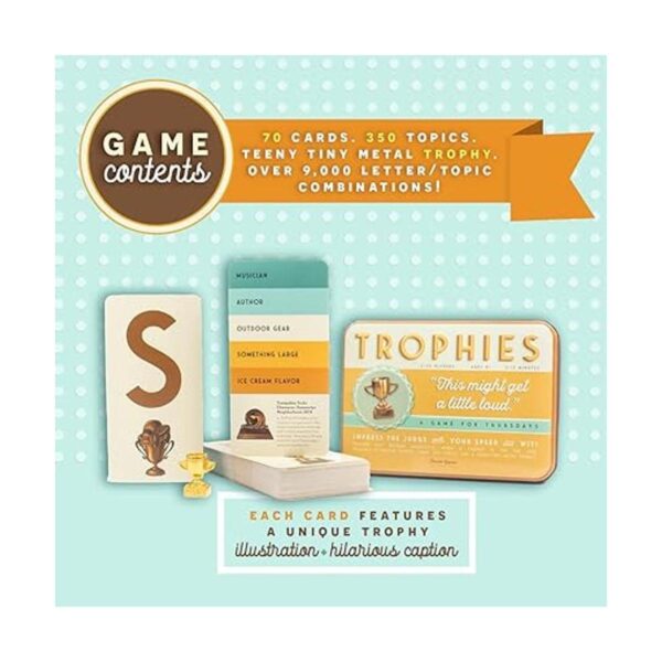 Trofeos Juego de cartas rápido y sencillo para 2 30_5