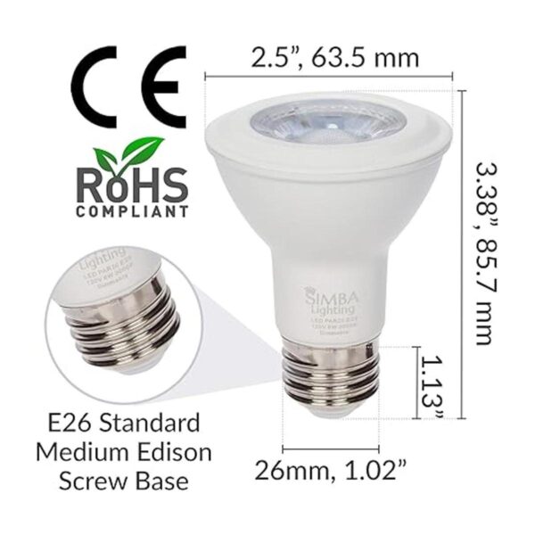 Grupo LED PAR 6.00watts 120.00 volts_2