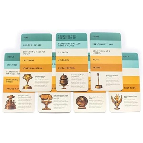 Trofeos Juego de cartas rápido y sencillo para 2 30_6