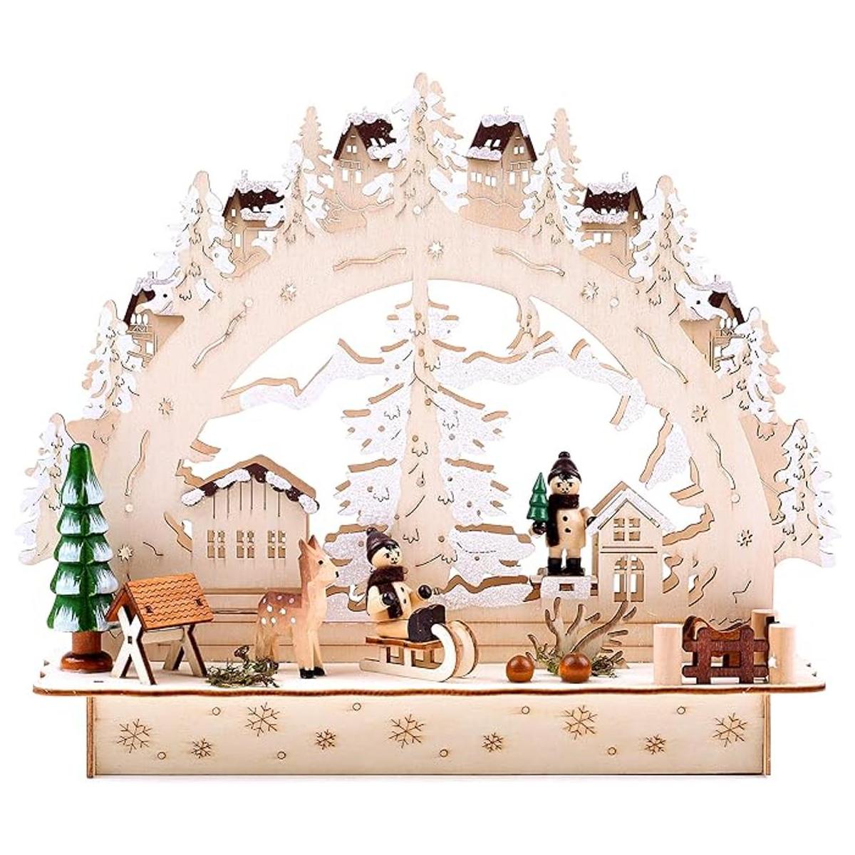 Brubaker Arco de luz LED de Navidad 11.0 x 3.5 x 9.8 in