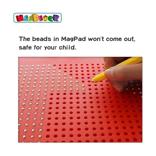 MAGBLOCK Tablero de dibujo magnético con lápiz magnético_3
