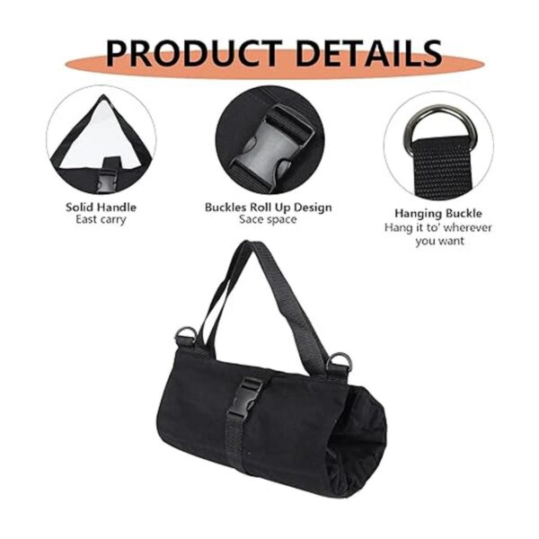 Rollo de herramientas súper enrollable bolsa de