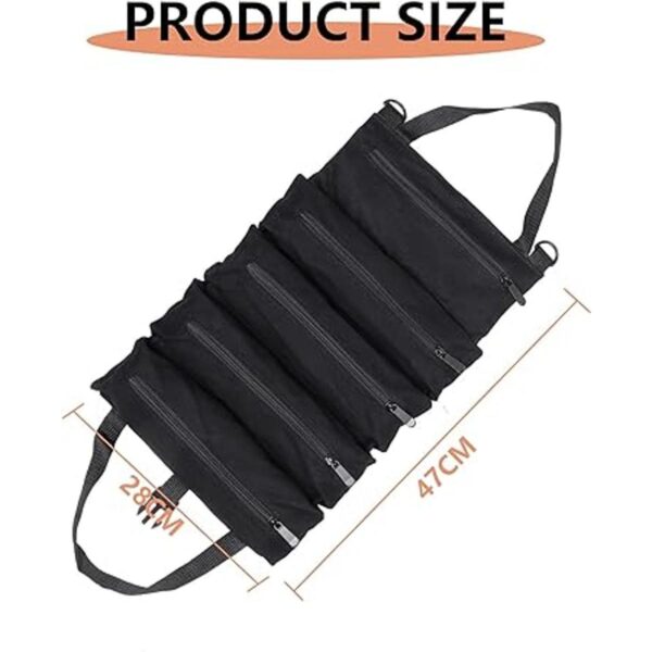 Rollo de herramientas súper enrollable bolsa de