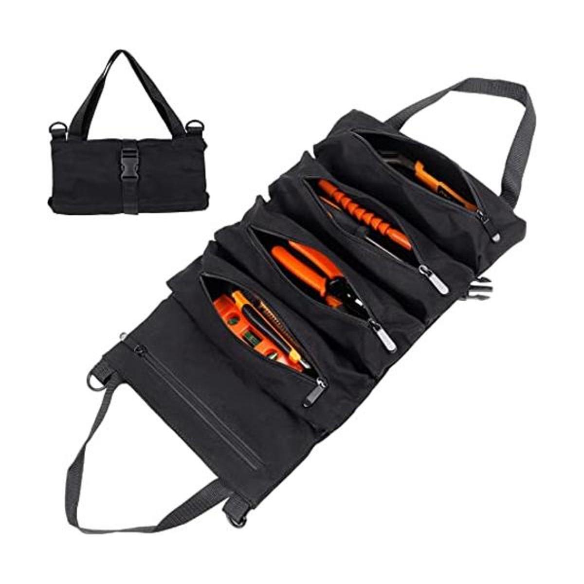 Rollo de herramientas súper enrollable bolsa de