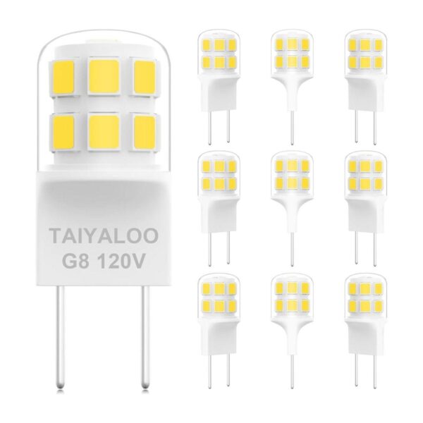 Bombilla LED G8 regulable equivalente a halógenos de 20_1