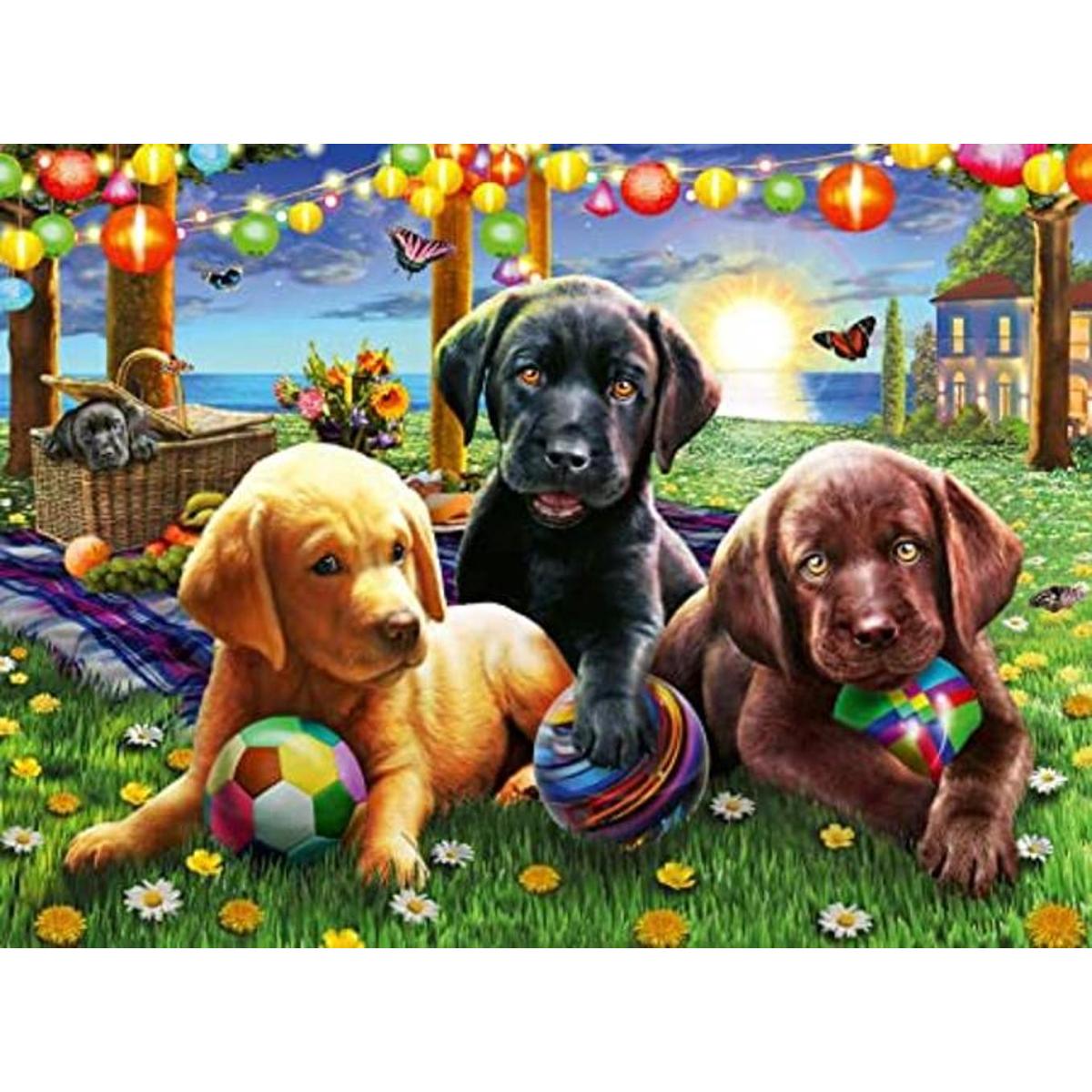 Ravensburger Rompecabezas de 100 piezas de picnic para