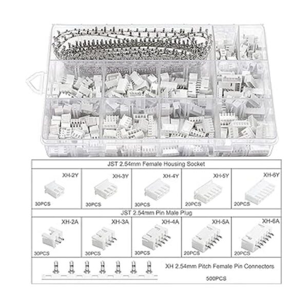Qibaok Kit de herramientas de prensado con 1550 conectores_4