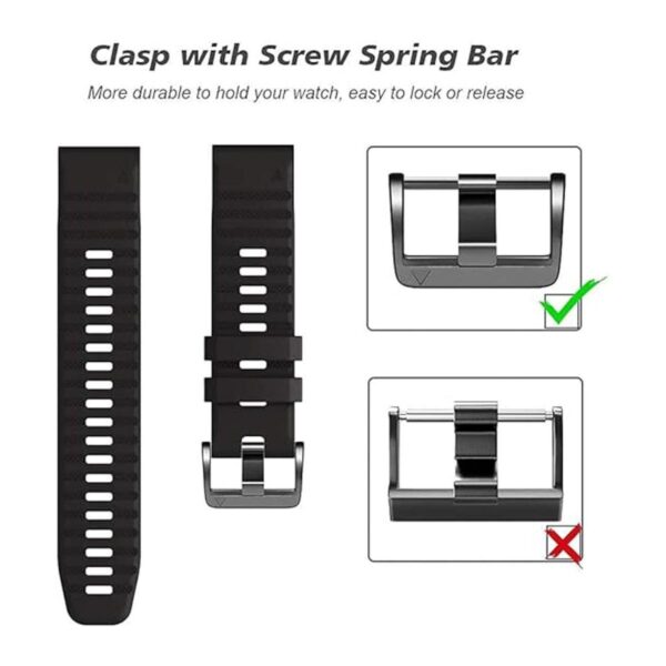 NotoCity Compatible con la correa de reloj Fenix 6X