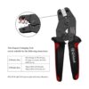 Qibaok Kit de herramientas de prensado con 1550 conectores_5