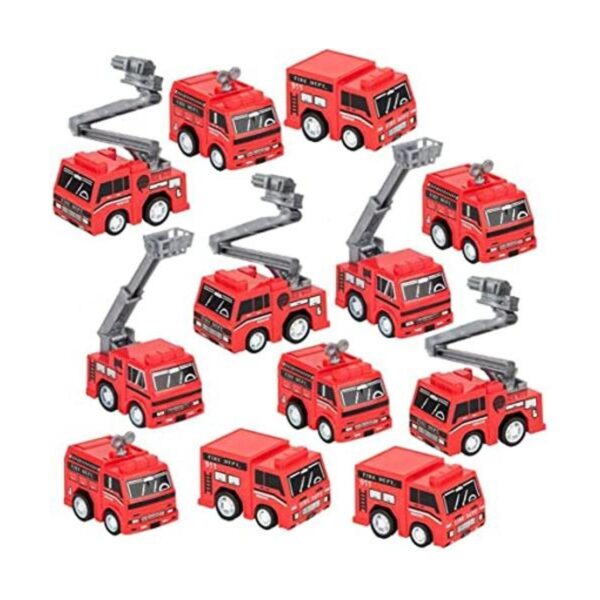 ArtCreativity Mini camiones de juguete para bomberos de_1