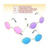ArtCreativity Gafas redondas de colores Pack de 3_2