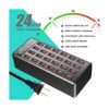 Puerto de 100 W 24 20 A estación de carga rápida USB_5