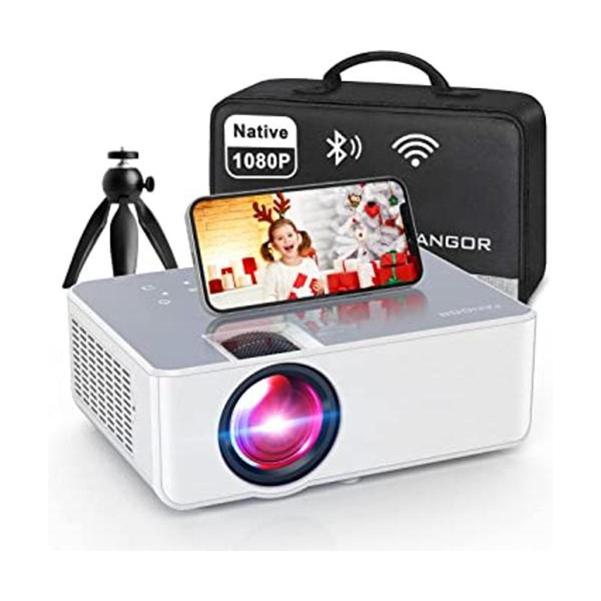 Proyector HD 1080P proyector WiFi Bluetooth proyector
