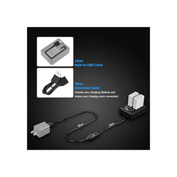 ENEL14 ENEL14A Cargador de batería con cable USB_3