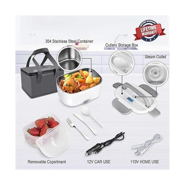 Electric Lunch Box 2 in 1 Electric Lunch Box Food Heater_2