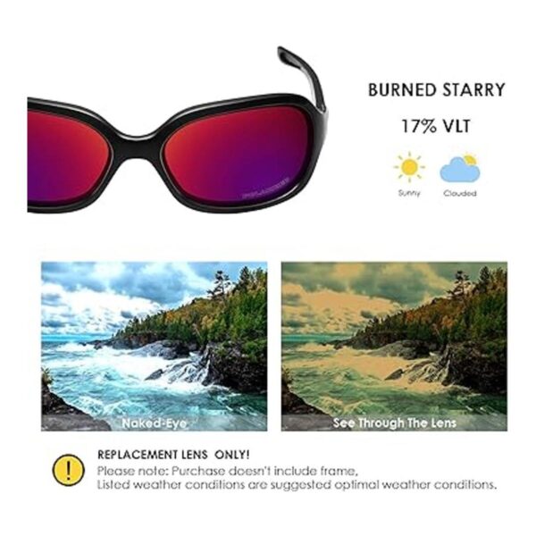 BlazerBuck Lentes polarizadas de repuesto para Oakley Pulse_3