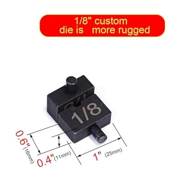 Muzata Troquel Swage para accesorios de extremo de_2