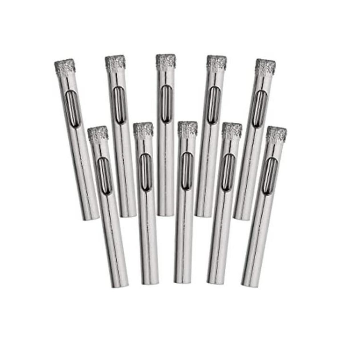 Juego de 10 brocas de diamante kit de sierra de agujero