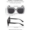 Gafas de sol cuadradas brillantes de gran tamaño con_3