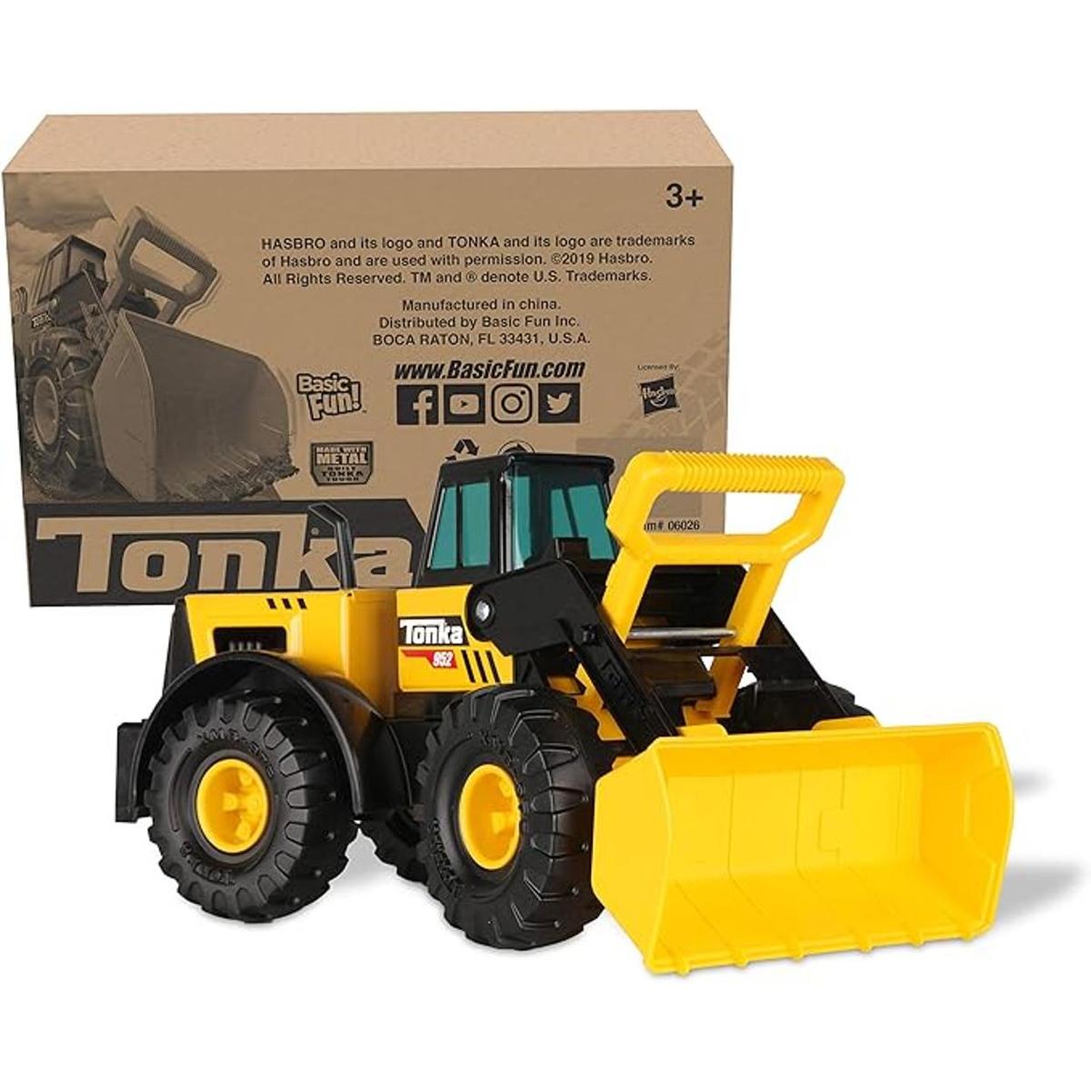 Tonka Cargador frontal Steel Classics embalaje sin
