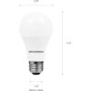 Bombilla Night Chaser Sylvania 40584 LED A21 no es_6